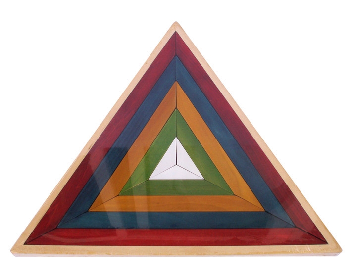 三角形积木盘